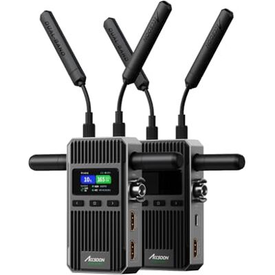 Accsoon CineView 2 SDI Jeu de transmission vidéo sans fil (1 émetteur et 1 récepteur) Portée de 457 mètres Accsoon CineView 2 SDI Jeu de transmission vidéo sans fil (1 émetteur et 1 récepteur) Portée de 457 mètres