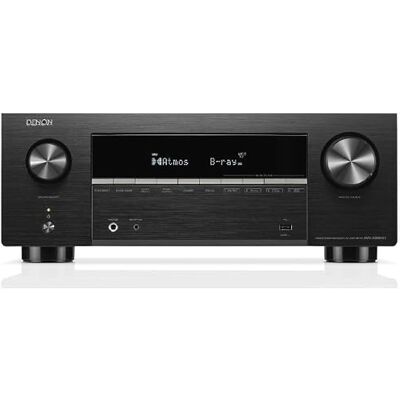 Denon AVC-X3900H Amplificateur AV 9.4 canaux, Dolby Atmos, HEOS, 8K, Noir 105 W par canal, traitement 11.4 canaux, AURO-3D, IMAX Enhanced et HEOS Denon AVC-X3900H Amplificateur AV 9.4 canaux, Dolby Atmos, HEOS, 8K, Noir 105 W par canal, traitement 11.4 canaux, AURO-3D, IMAX Enhanced et HEOS