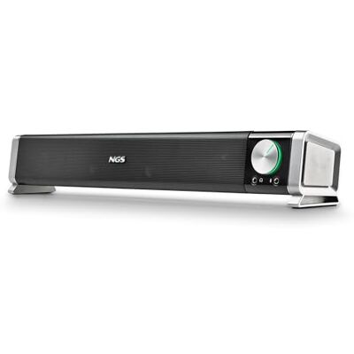 NGS SB500 BT Barre de son Bluetooth 20 W pour PC, TV, tablette et mobile, stéréo, USB, prise 3,5 mm, entrée micro, sortie casque, Plug & Play NGS SB500 BT Barre de son Bluetooth 20 W pour PC, TV, tablette et mobile, stéréo, USB, prise 3,5 mm, entrée micro, sortie casque, Plug & Play