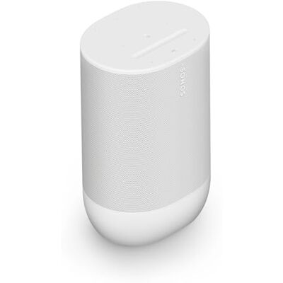 Sonos Move 2 Enceinte Bluetooth portable sans fil Blanc Batterie 24 heures IP56 résistant à l'eau et à la poussière USB-C charge votre téléphone WiFi Trueplay basses Sonos Move 2 Enceinte Bluetooth portable sans fil Blanc Batterie 24 heures IP56 résistant à l'eau et à la poussière USB-C charge votre téléphone WiFi Trueplay basses