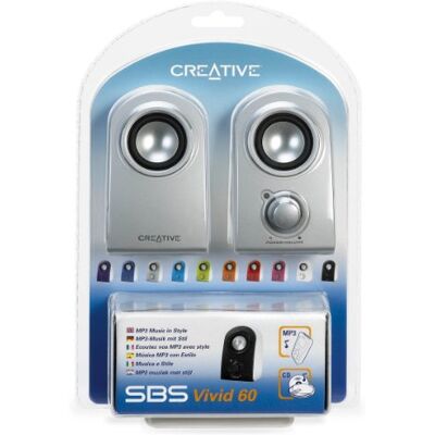 Creative SBS Vivid 60 Enceintes PC 2.0 Creative SBS Vivid 60 Enceintes PC 2.0