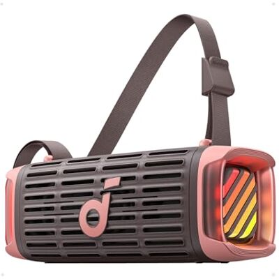 soundcore par Anker Boom 3i, Enceinte Bluetooth extérieure résistante IP68, flottante, résistante à l'eau salée, BassUp 2.0, enceinte portable 50 W, Bluetooth 5.3, 16 h, TWS, kayak, camping soundcore par Anker Boom 3i, Enceinte Bluetooth extérieure résistante IP68, flottante, résistante à l'eau salée, BassUp 2.0, enceinte portable 50 W, Bluetooth 5.3, 16 h, TWS, kayak, camping