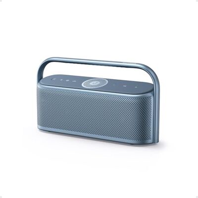 Soundcore par Anker Motion X600 Enceinte Bluetooth puissante Audio spatial haute résolution sans fil, son 50 W, IPX7, longue durée de lecture 12 h, égaliseur pro, poignée, entrée AUX Soundcore par Anker Motion X600 Enceinte Bluetooth puissante Audio spatial haute résolution sans fil, son 50 W, IPX7, longue durée de lecture 12 h, égaliseur pro, poignée, entrée AUX