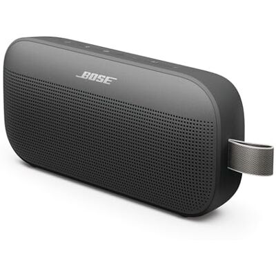 Bose SoundLink Flex SE (2e gén) Enceinte Bluetooth sans microphone, d’extérieur ultra-portable son HD, 12 h d’autonomie, résistante à l’eau et à la poussière, noir Bose SoundLink Flex SE (2e gén) Enceinte Bluetooth sans microphone, d’extérieur ultra-portable son HD, 12 h d’autonomie, résistante à l’eau et à la poussière, noir