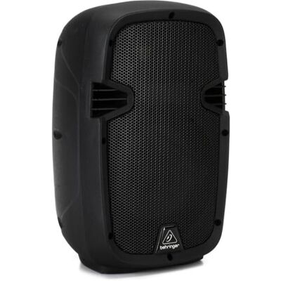 Behringer PK108A Active Système de haut-parleurs PA 240 W 20,3 cm avec lecteur multimédia intégré, récepteur Bluetooth* et mixeur intégré Behringer PK108A Active Système de haut-parleurs PA 240 W 20,3 cm avec lecteur multimédia intégré, récepteur Bluetooth* et mixeur intégré