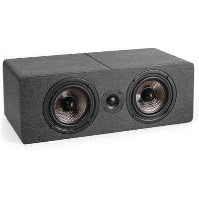 Micca MB42X-C G2 Haut-parleur à canal central pour son surround home cinéma, haut-parleur passif bidirectionnel (noir, chacun) Micca MB42X-C G2 Haut-parleur à canal central pour son surround home cinéma, haut-parleur passif bidirectionnel (noir, chacun)