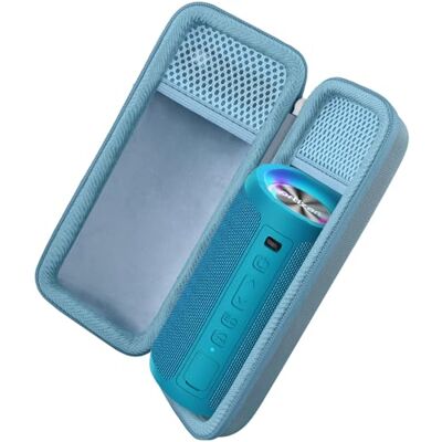 khanka Étui de voyage rigide pour haut-parleur Bluetooth portable Ortizan X10 IPX7 étanche sans fil, étui uniquement (bleu) khanka Étui de voyage rigide pour haut-parleur Bluetooth portable Ortizan X10 IPX7 étanche sans fil, étui uniquement (bleu)