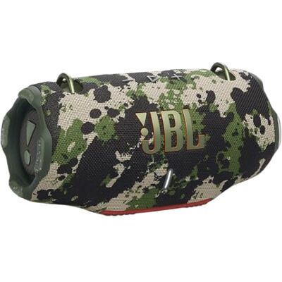 JBL Xtreme 4 Haut-parleur Bluetooth portable, son puissant et basses profondes, étanchéité IP67, 24 heures de lecture, batterie externe, PartyBoost pour appairage multi-haut-parleurs (camouflage) JBL Xtreme 4 Haut-parleur Bluetooth portable, son puissant et basses profondes, étanchéité IP67, 24 heures de lecture, batterie externe, PartyBoost pour appairage multi-haut-parleurs (camouflage)