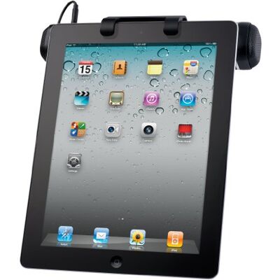 Logitech Portable Speaker Enceinte portable pour iPad Noir Logitech Portable Speaker Enceinte portable pour iPad Noir