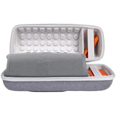 khanka Étui de protection rigide pour haut-parleur Bluetooth portable JBL Charge 5/Charge 4 (gris) khanka Étui de protection rigide pour haut-parleur Bluetooth portable JBL Charge 5/Charge 4 (gris)