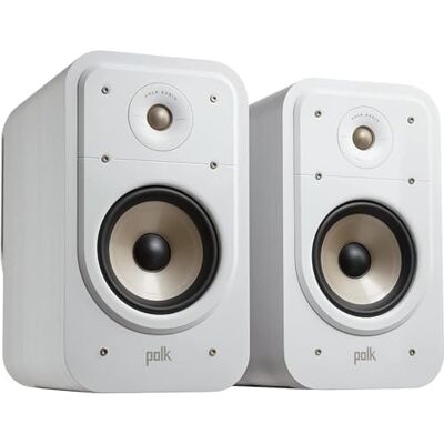 Polk Audio Enceintes bibliothèque haute résolution Signature Elite ES20 pour le home cinéma, enceintes stéréo, enceintes Hi-Fi, certifiées Hi-Res, compatibles avec Dolby Atmos et DTS:X (paire),blanche Polk Audio Enceintes bibliothèque haute résolution Signature Elite ES20 pour le home cinéma, enceintes stéréo, enceintes Hi-Fi, certifiées Hi-Res, compatibles avec Dolby Atmos et DTS:X (paire),blanche