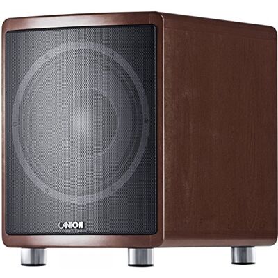 Canton SUB 650 Caisson de Basses Actif 200/350 W Wengé-Marron Canton SUB 650 Caisson de Basses Actif 200/350 W Wengé-Marron