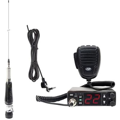 PNI Escort HP 5500 Station de radio CB + antenne CB pliable LED 1000 PNI Escort HP 5500 Station de radio CB + antenne CB pliable LED 1000