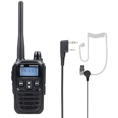 PNI Pack radio portable DMR R45 numérique et analogique 446 MHz + casque avec microphone HS84 PNI Pack radio portable DMR R45 numérique et analogique 446 MHz + casque avec microphone HS84