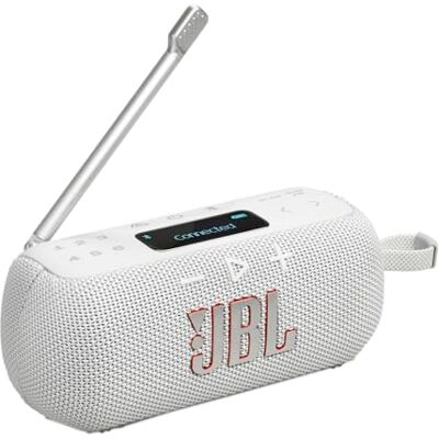 JBL Tuner 3, Radio Portable DAB/DAB+/FM avec Bluetooth, Blanc JBL Tuner 3, Radio Portable DAB/DAB+/FM avec Bluetooth, Blanc