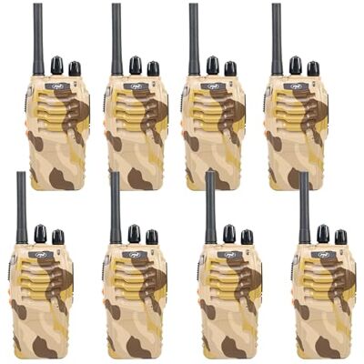 PNI Pack de 8 Stations Radio Portables PMR R40 Camo PNI Pack de 8 Stations Radio Portables PMR R40 Camo