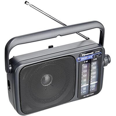 Panasonic 2400deb-k radio portable AM/FM avec un Fonctionnement AC ou DC. Noir Panasonic 2400deb-k radio portable AM/FM avec un Fonctionnement AC ou DC. Noir