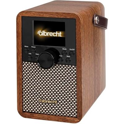 Albrecht DR 710 Radio numérique portable DAB+ avec son cristallin et messages d'avertissement ASA BT 5.3 Batterie 2000 mAh Diffusion de musique via smartphone, carte SD et USB Albrecht DR 710 Radio numérique portable DAB+ avec son cristallin et messages d'avertissement ASA BT 5.3 Batterie 2000 mAh Diffusion de musique via smartphone, carte SD et USB