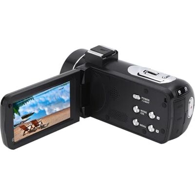 Archuu Caméra vidéo numérique Portable, 30MP 4K Anti-tremblement 1080P HD 18X Zoom Écran Tactile IPS 3 Pouces Caméra vidéo numérique Caméscope Archuu Caméra vidéo numérique Portable, 30MP 4K Anti-tremblement 1080P HD 18X Zoom Écran Tactile IPS 3 Pouces Caméra vidéo numérique Caméscope