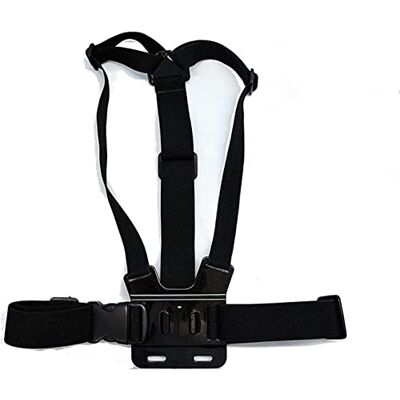 Navitech Sangle élastique réglable = compatible avec la caméra d'action IXROAD 4K Navitech Sangle élastique réglable = compatible avec la caméra d'action IXROAD 4K