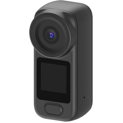 Introti Petit caméscope portable 4K avec lanière magnétique de poche pour voyage, cyclisme, moto, blogueurs Introti Petit caméscope portable 4K avec lanière magnétique de poche pour voyage, cyclisme, moto, blogueurs