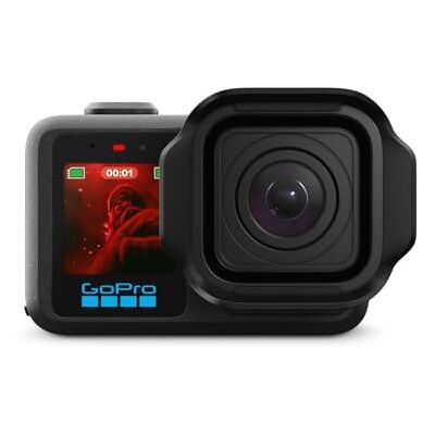 GoPro Mission 1 Pro – Caméra d'action cinématographique avec vidéo 8K60, photos 50 MP, capteur 1", performance avancée en faible luminosité, stabilisation hyperlisse, diffusion en direct GoPro Mission 1 Pro – Caméra d'action cinématographique avec vidéo 8K60, photos 50 MP, capteur 1", performance avancée en faible luminosité, stabilisation hyperlisse, diffusion en direct