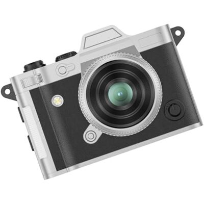 Beimus Porte-clés caméra vidéo 2K 32 Go de stockage batterie rechargeable léger essentiel petit caméscope Beimus Porte-clés caméra vidéo 2K 32 Go de stockage batterie rechargeable léger essentiel petit caméscope