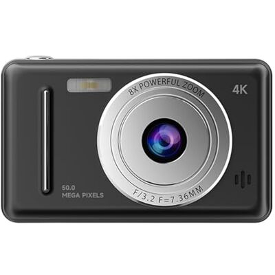 Introti Caméra numérique 4K HD rétro CCD Caméscope à double objectif Flash Enregistrement vidéo Introti Caméra numérique 4K HD rétro CCD Caméscope à double objectif Flash Enregistrement vidéo