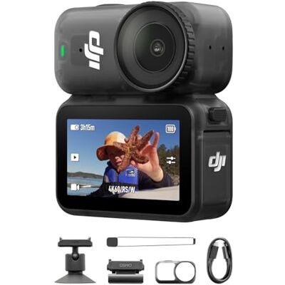DJI Osmo Nano Bundle Standard (128 Go), caméra 4K à porter, capteur 1/1,3″ Capteur 1/1,3″ 4K/60 ips et FOV large 143° Autonomie 200 min Transfert de contenu rapide Design magnétique à porter DJI Osmo Nano Bundle Standard (128 Go), caméra 4K à porter, capteur 1/1,3″ Capteur 1/1,3″ 4K/60 ips et FOV large 143° Autonomie 200 min Transfert de contenu rapide Design magnétique à porter