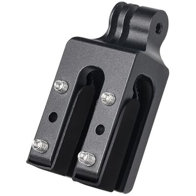 Alksubbm Support de caméra d'action de moto réglable à 360 degrés en aluminium pour 5/6/Pocket 3 caméras permanentes Alksubbm Support de caméra d'action de moto réglable à 360 degrés en aluminium pour 5/6/Pocket 3 caméras permanentes