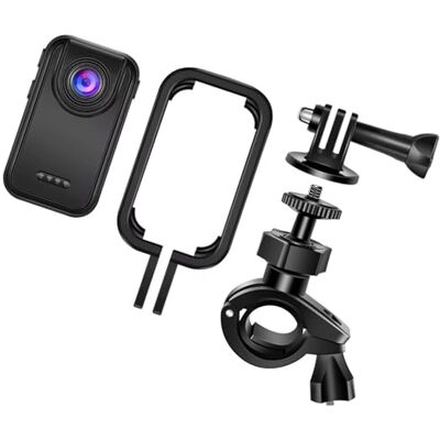 Alksubbm Minuscule caméra portable 720p 720p écran 3,6 cm Plan transportable extrême pour pédalistes, touristes, apprenants et mémoire quotidienne saisie transportable Caméscope portable Alksubbm Minuscule caméra portable 720p 720p écran 3,6 cm Plan transportable extrême pour pédalistes, touristes, apprenants et mémoire quotidienne saisie transportable Caméscope portable