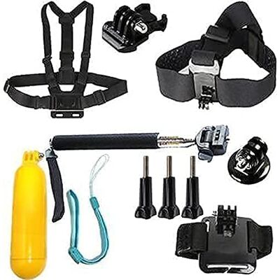 TechPunt Ensemble d'accessoires 6 en 1 pour GoPro, Eken, Denver, Canon et bien plus encore! TechPunt Ensemble d'accessoires 6 en 1 pour GoPro, Eken, Denver, Canon et bien plus encore!