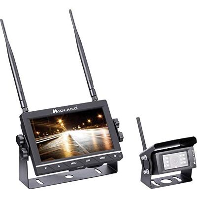 Midland C1331 Kit Dos ou marsarier pour Camion Truck Guardian Wireless + Moniteur sans Fil et Fonction DVR C1331 Midland C1331 Kit Dos ou marsarier pour Camion Truck Guardian Wireless + Moniteur sans Fil et Fonction DVR C1331