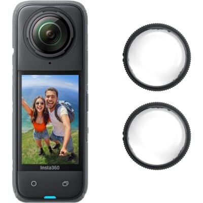 Insta360 X4 Caméra d'action 360° étanche 8K, vidéo grand angle 4K, perche à selfie invisible, protège-objectifs amovibles, autonomie 135 min, montage IA, stabilisation, pour sport, voyage, plein air Insta360 X4 Caméra d'action 360° étanche 8K, vidéo grand angle 4K, perche à selfie invisible, protège-objectifs amovibles, autonomie 135 min, montage IA, stabilisation, pour sport, voyage, plein air