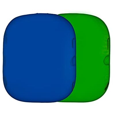 Manfrotto Chromakey Falthintergrund Doppelseitig Blau/Grün Manfrotto Chromakey Falthintergrund Doppelseitig Blau/Grün