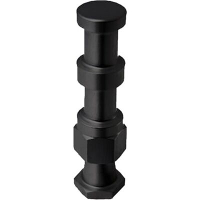 KUPO KG001911 Broche compacte en aluminium Noir 5/8 KUPO KG001911 Broche compacte en aluminium Noir 5/8