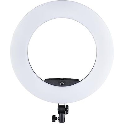 Walimex Pro Medow 960 Pro Anneau lumineux LED Bi-Color 3200-5500 K, lampe vidéo à intensité variable avec télécommande 96 W, compatible avec différents trépieds de lampe Walimex Pro Medow 960 Pro Anneau lumineux LED Bi-Color 3200-5500 K, lampe vidéo à intensité variable avec télécommande 96 W, compatible avec différents trépieds de lampe
