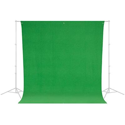 Westcott 130 Toile de fond infroissable Vert 2,7 x 3 m Westcott 130 Toile de fond infroissable Vert 2,7 x 3 m