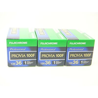 Fujifilm Provia 100F Lot de 3 pellicules 36 poses 35 mm Fujifilm Provia 100F Lot de 3 pellicules 36 poses 35 mm
