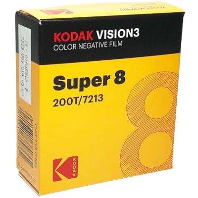 Kodak Vision3 Super Film négatif couleur 8 mm 200T 7213 Kodak Vision3 Super Film négatif couleur 8 mm 200T 7213