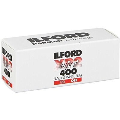 Ilford FILM POUR EPREUVES NOIR ET BLANC XP2 SUPER 400 120 C41 Ilford FILM POUR EPREUVES NOIR ET BLANC XP2 SUPER 400 120 C41