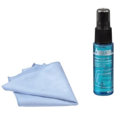Hama Gel nettoyant avec chiffon microfibre pour cadre photo numérique Hama Gel nettoyant avec chiffon microfibre pour cadre photo numérique