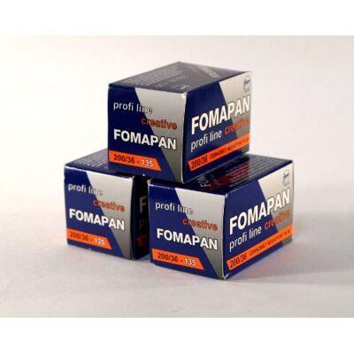 Foma pan 200 ASA 135–36 Lot de 3 Foma pan 200 ASA 135–36 Lot de 3