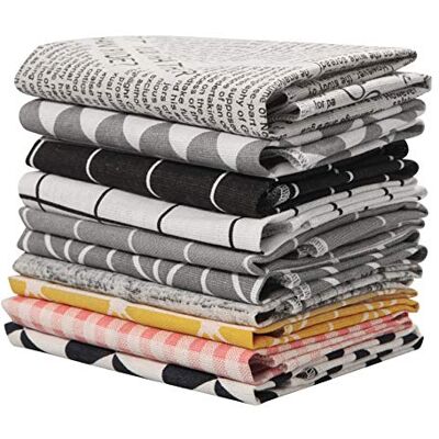 Selens Lot de 10 accessoires de photographie 30 x 40 cm Pour photographie de produit Nappe de fond plate Toile de fond alimentaire Coton et lin Petit produit alimentaire Selens Lot de 10 accessoires de photographie 30 x 40 cm Pour photographie de produit Nappe de fond plate Toile de fond alimentaire Coton et lin Petit produit alimentaire