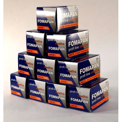 Foma Pan 200ASA 135-36 Lot de 10 Foma Pan 200ASA 135-36 Lot de 10