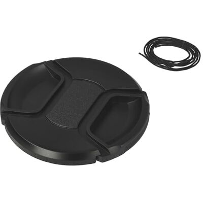 vhbw Bouchon d'objectif 77 mm compatible avec appareil photo Nikon 300 mm 4.0 AF-S D IF ED, 45 mm 2.8D ED PC-E Plastique noir avec poignée intérieure vhbw Bouchon d'objectif 77 mm compatible avec appareil photo Nikon 300 mm 4.0 AF-S D IF ED, 45 mm 2.8D ED PC-E Plastique noir avec poignée intérieure