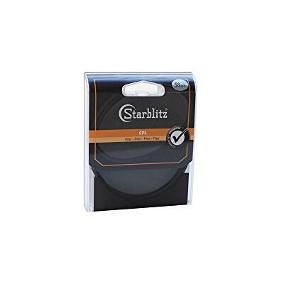STARBLITZ Filtre polarisant 58 mm PL-CIR transparent STARBLITZ Filtre polarisant 58 mm PL-CIR transparent