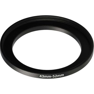 vhbw Bague d'adaptation Step-Up de 43 mm à 52 mm pour objectif d'appareil photo vhbw Bague d'adaptation Step-Up de 43 mm à 52 mm pour objectif d'appareil photo