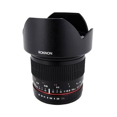Rokinon Objectif ultra grand angle F2.8 ED AS NCS CS 10 mm pour appareils photo numériques Olympus et Panasonic Micro 4/3 (MFT) (10M-MFT), noir Rokinon Objectif ultra grand angle F2.8 ED AS NCS CS 10 mm pour appareils photo numériques Olympus et Panasonic Micro 4/3 (MFT) (10M-MFT), noir