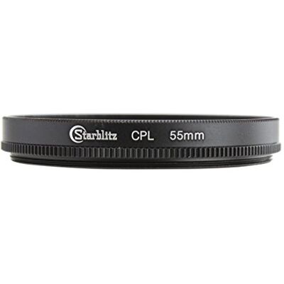 STARBLITZ SFICPL55 Filtre Circulaire Polarisant pour Objectif 55 mm Noir STARBLITZ SFICPL55 Filtre Circulaire Polarisant pour Objectif 55 mm Noir